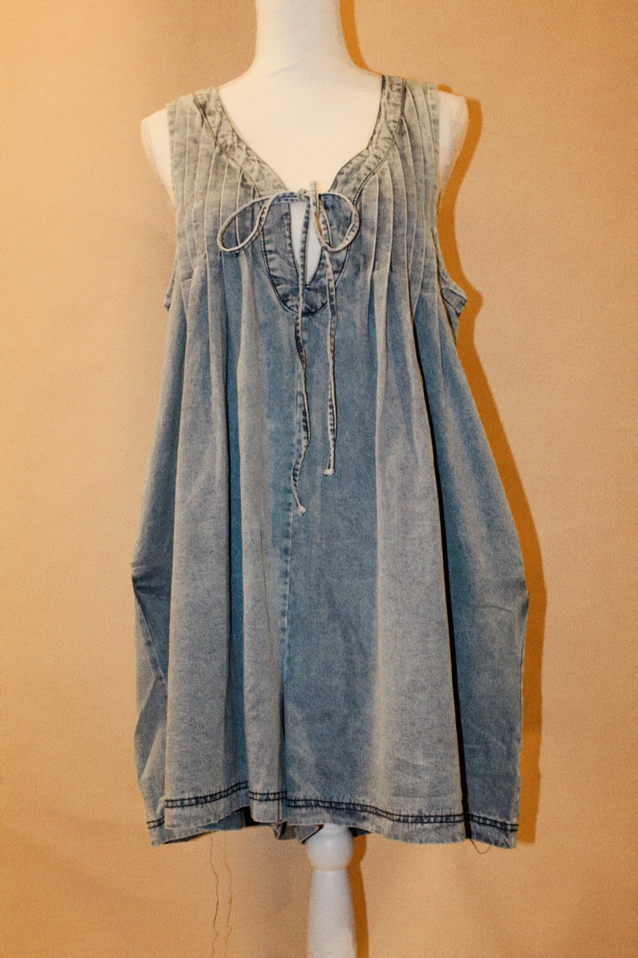 Layla Denim Romper