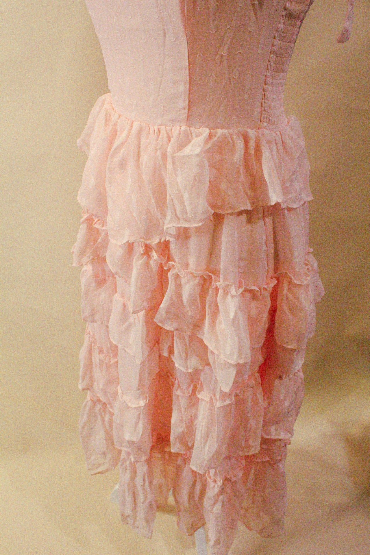 Olivia Light Pink Ruffle Dress