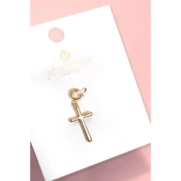 Gold Cross Charm